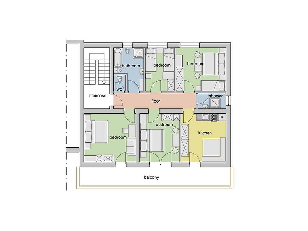 Ciasa Complojer Apartment La Valle Exterior foto